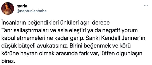 Kendall Jenner'ın Vücuduyla İlgili Birbirlerine Kafa Tutan Estetik Doktoru ve Bir Kullanıcının Diyalogu