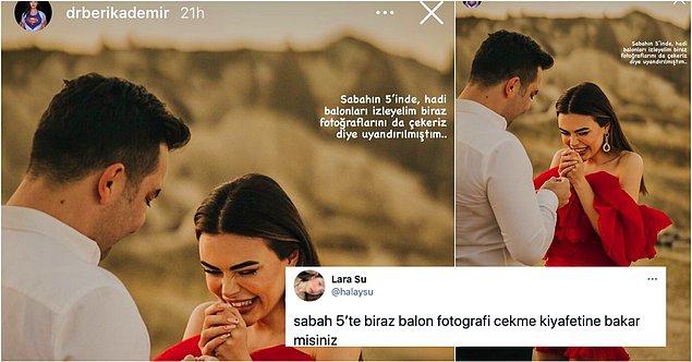 10. Sosyal medya fenomeni Berika Demir, evlilik teklifi aldığı fotoğrafa düştüğü notla sosyal medyanın diline düştü!