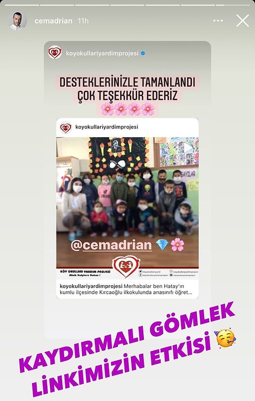 Biz Bu Adama Aşığız! Cem Adrian Kaydırmalı Link Vererek Köy Okullarına Yaptığı Yardımla Kalplerde Taht Kurdu