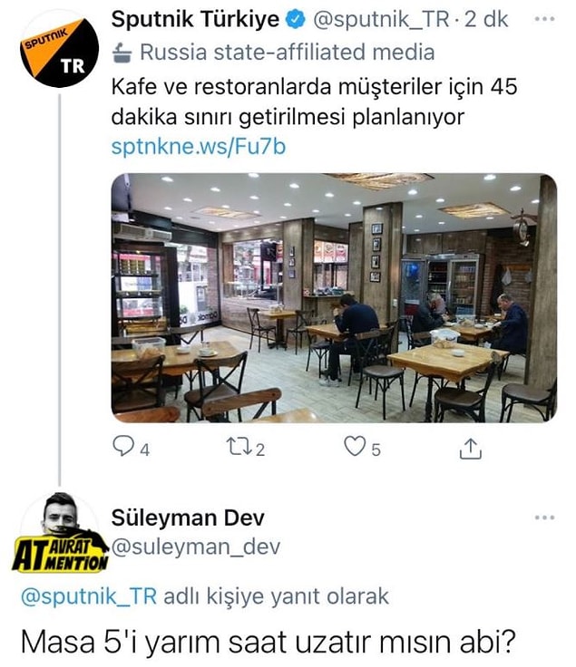 7. Olay buraya doğru gidecek gibi ama en azından 45 dk da olsa otururuz...