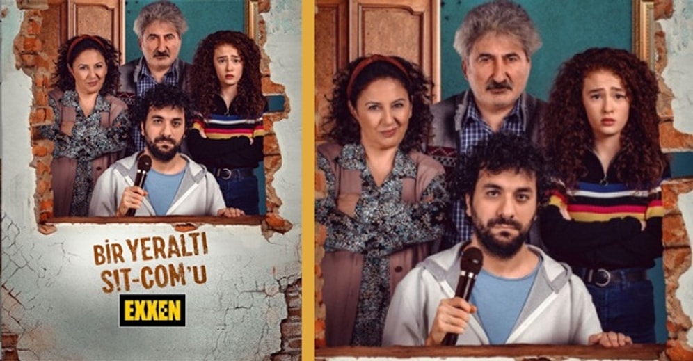 Hasan Can Kaya, Exxen'de Yayınlanacak Olan Dizisi 'Bir Yeraltı Sit-com'unun İlk Tanıtımını Yayınladı