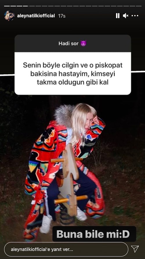 Instagram'dan Soru-Cevap Yapan Aleyna Tilki, Ölüm Hakkında Düşündükleriyle Herkesi Afallattı