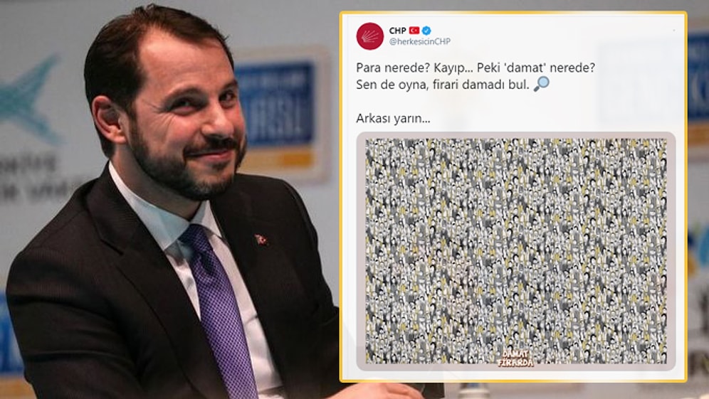 CHP'den 'Damat Firarda' Oyunu: 'Sen de Oyna, Firari Damadı Bul!'