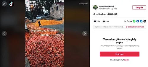 TikTok Videosu Sonrası İnceleme Başlatılmıştı: Çürük Meyvelerden Meyve Suyu Yapılmıyormuş
