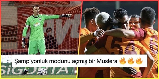 Muslera Varsa Sorun Yok! Cimbom Zorlu Alanya Deplasmanından Altın Değerinde 3 Puanla Döndü