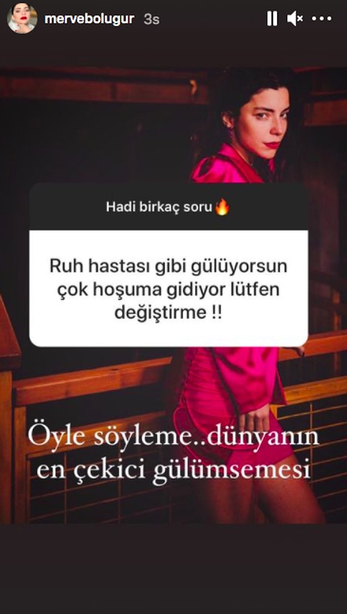 Canı Sıkılan Merve Boluğur Instagram'da Takipçileriyle Yaptığı Soru-Cevapta Işıl Işıl Tavsiyeler Verdi!