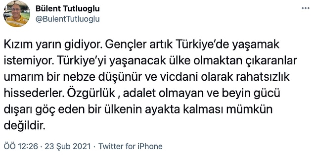Ülkemizin en önemli gündemlerinden biri gençlerimizi tutamamamız. Öyle ki araştırmalara göre iktidar seçmeninin bile çoğunluğu fırsat bulunca Avrupa'ya yerleşeceğini söyleyebiliyor.