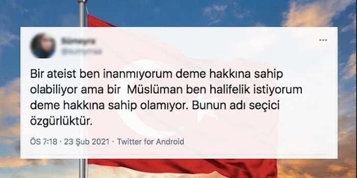 Hilafet İsteyen Kadının Akılalmaz Kıyaslamasına Tane Tane İzah Yoluyla Gelen Fazla Mantıklı Tepkiler