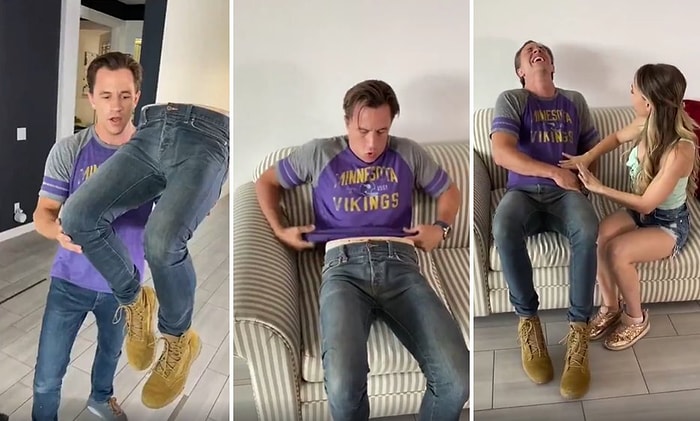 Cansız Manken Kullanarak Yaptığı Şaka ile Kadının Aklını Alan Muzip Adam