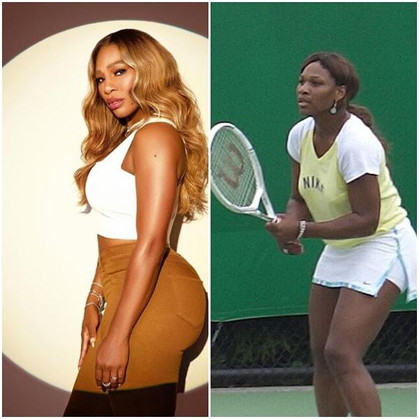 26. Serena Williams günümüzde 39 yaşında ama 25 yaşındaki halinden daha genç gözüküyor...