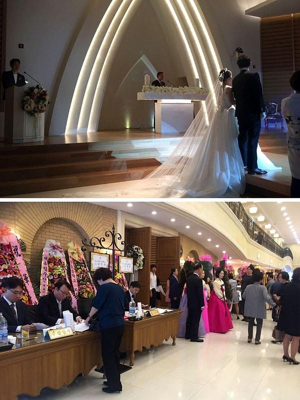7. Bir Kore düğünü bir saatten fazla sürmez.