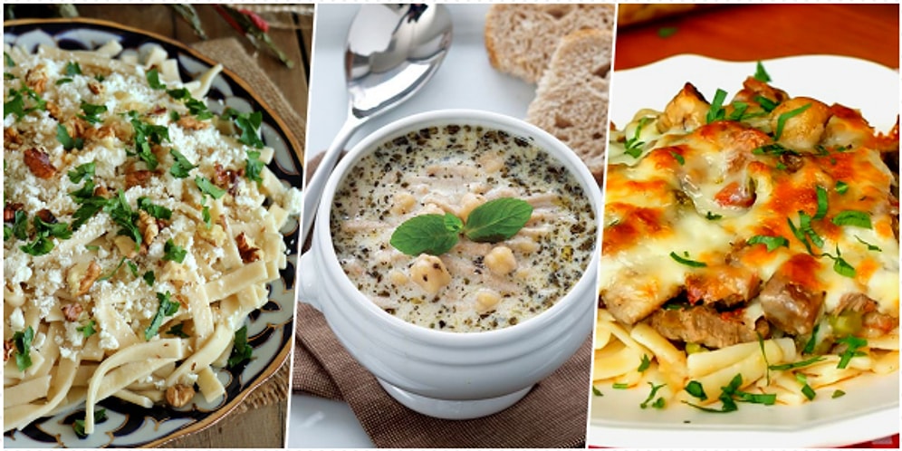 Anne Elinden Sevilen Ürünlerden Biri Erişte ile Yapabileceğiniz En Güzel 10 Tarif