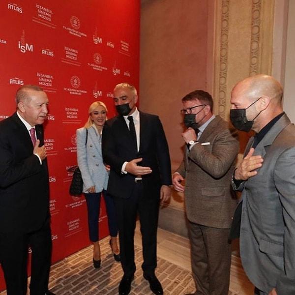 6. Antalya’da çekimleri süren Five Eyes filmi için Türkiye’de olan Jason Statham ile ünlü yönetmen Guy Ritchie, İstanbul Sinema Müzesi açılış programına katıldı!