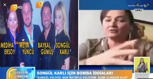 Songül Karlı'dan "Metin Yüncü'yle Eski Eşiyle Evliyken Beraberdi.Yuva Yıktı." İddialarına Yanıt Geldi