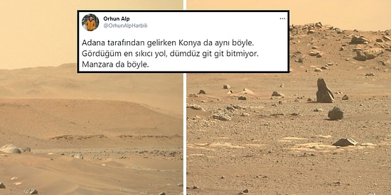 NASA'nın Mars'tan Yayınladığı Yeni Yüksek Çözünürlüklü Fotoğraflar Mizahşörlerin Diline Dolandı