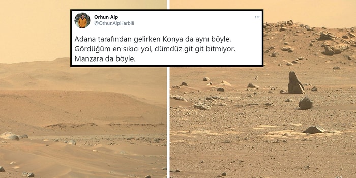 NASA'nın Mars'tan Yayınladığı Yeni Yüksek Çözünürlüklü Fotoğraflar Mizahşörlerin Diline Dolandı