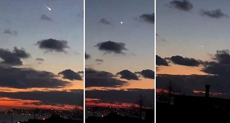 İstanbul'a Meteor Düştüğünü İddia Eden Video