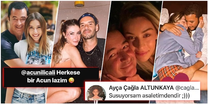 Acun ile Şeyma Arasında Başlayan Aşk Hikayesinde Herkesin Birbirine Gönderme Yaptığı Gider Savaşları