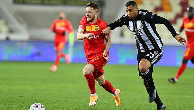Süper Lig'in 28. haftasındaki Beşiktaş, Yeni Malatyaspor ile karşılaştı.