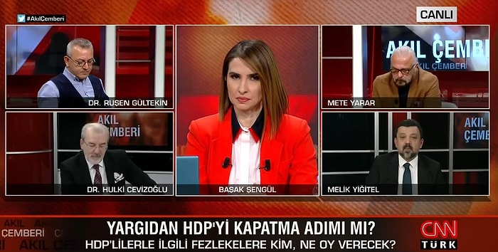 CNN Türk Ekranlarında Gergin Anlar! Ruşen Gültekin'le Melik Yiğitel Arasında 'Cahil' Tartışması