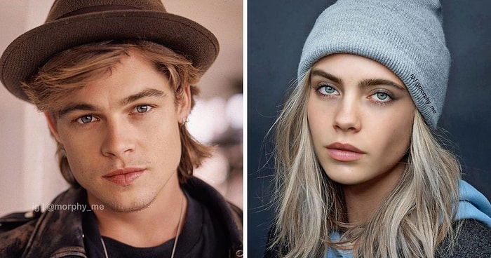 Художник объединяет лица двух знаменитостей в одно, создавая абсолютно нового человека (20 новых фото)