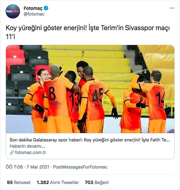 Tüm bu olaylar yaşanırken bugün, yılların spor gazetesi Fotomaç hem Twitter hesabından hem de gazetede manşetten böyle bir başlık attı.