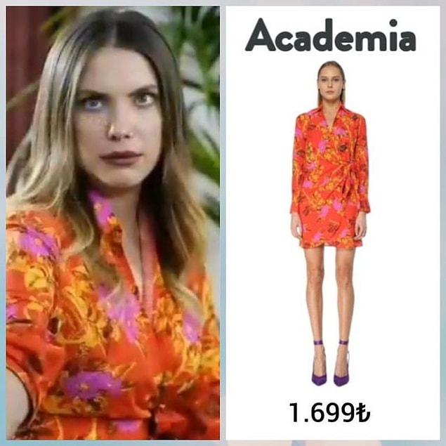3. Yıldız'ın üzerindeki rengine bayıldığımız elbise Beymen Academia'dan.