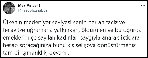 Memelerini Açarak '8 Mart Feminist Gece Yürüyüşü'ne Destek Veren Kadın, İnsanları İkiye Böldü