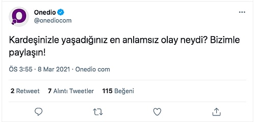 Kardeşleriyle Yaşadıkları En Anlamsız Olayı Bizimle Paylaşarak Eğlendiren Takipçilerimiz