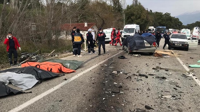 Muğla'da Katliam Gibi Kaza: 5 Ölü