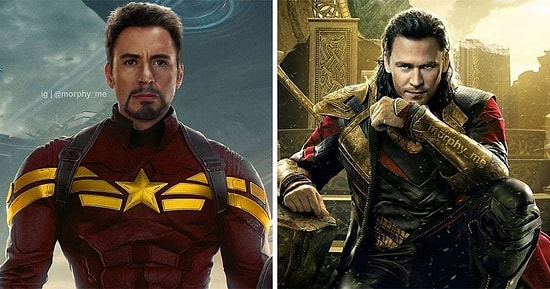 Два в одном: Художник объединяет лица двух героев киновселенной Marvel в одного человека, создавая мэшапы, которые многих сбивают с толку