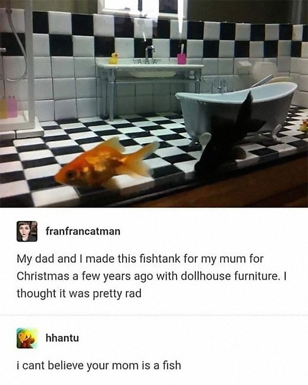 1. Кукольный аквариум