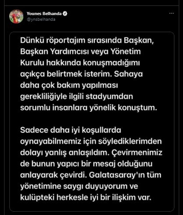"Sözlerimden Dolayı Yanlış Anlaşıldım"