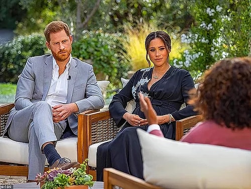 Prens Harry ve Meghan Markle'ın Verdikleri Röportajla İlgili Sosyal Medyada Mizahını Konuşturan 17 Kişi