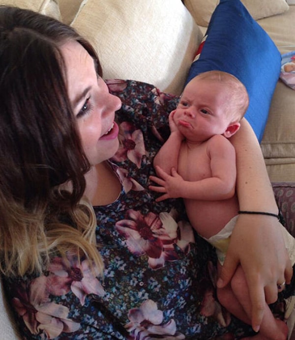 11. Этот недовольный ребенок :)