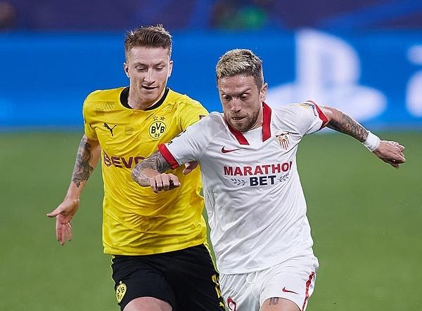 Şampiyonlar Ligi 2. turunda Borussia Dortmund ile Sevilla karşılaştı. İkinci maç 2-2 bitmesine rağmen ilk maçı 3-2 kazanan Dortmund turu geçmeyi başardı.