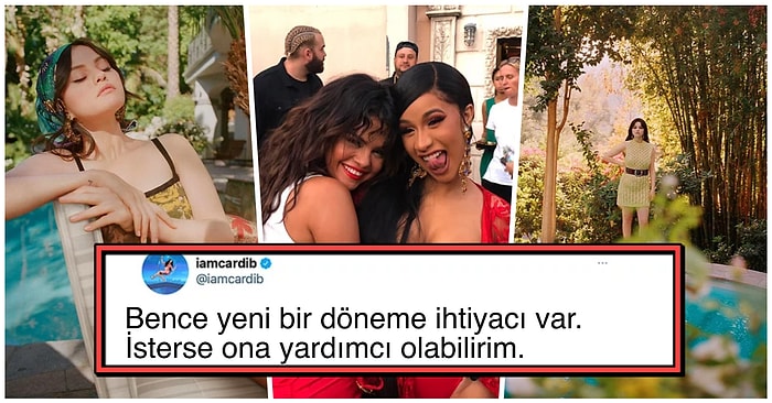 Cardi B de Yorumsuz Kalmadı! Artık Ciddiye Alınmadığını Düşünen Selena Gomez Emekli Olmaya Karar Verdi