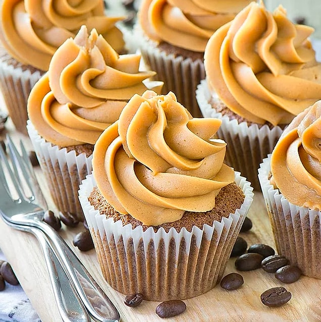 3. Kahveli Cupcake: