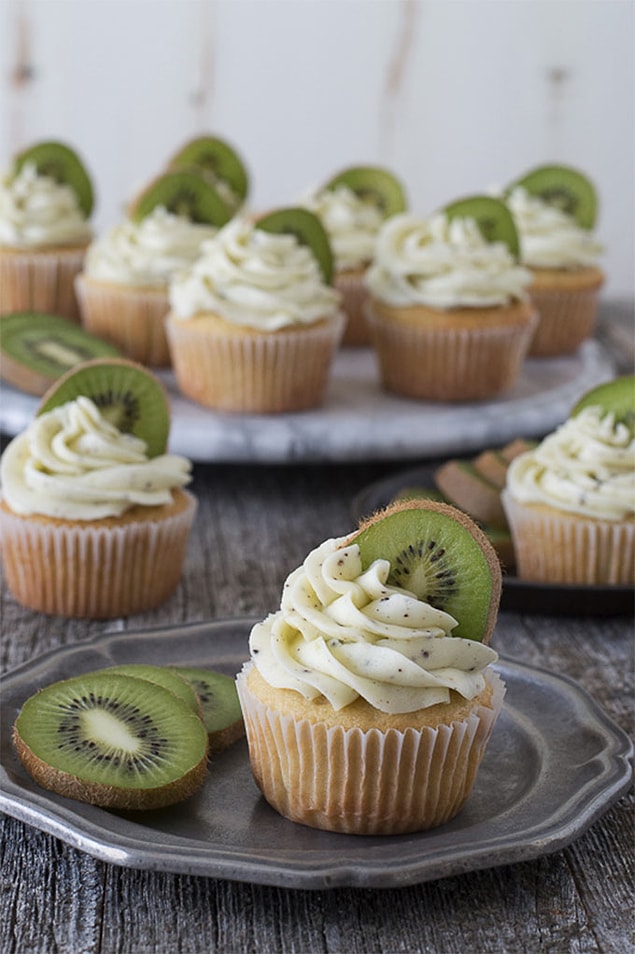 7. Kivi Cupcake:
