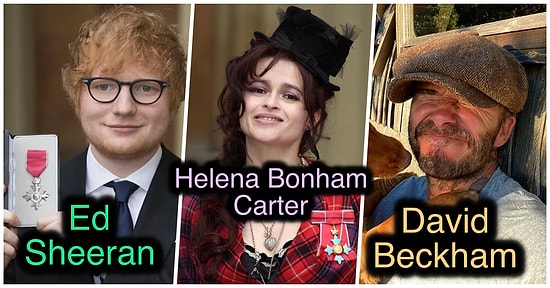 Yaptıkları İyiliklerle Kraliyet Ailesi Tarafından Britanya İmparatorluk Nişanıyla Onurlandırılan Ünlüler