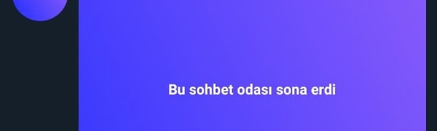 Alan sonlandırıldıktan sonra sohbet geçmişi herkese açık kalmıyor, Twitter kuralların ihlal edilip edilmediğinin tespiti için 30 gün boyunca saklı tutuyor.
