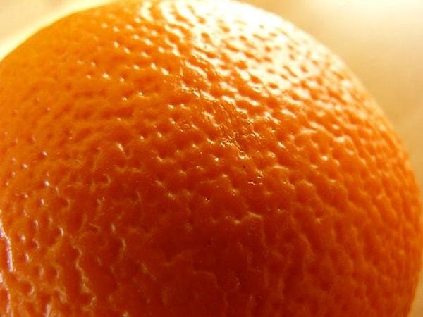 7. Portakal kabuğu görünümü