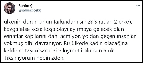 Yeter Ulan Yeter! Antalya'da Bir Kadın, Sokak Ortasında Bir Erkek Tarafından Yere Yatırılıp Dövüldü