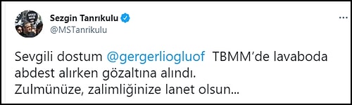 Gergerlioğlu'nun Gözaltına Alınış Şekli Sosyal Medyada Tepkilere Neden Oldu: 'Utanç Verici'