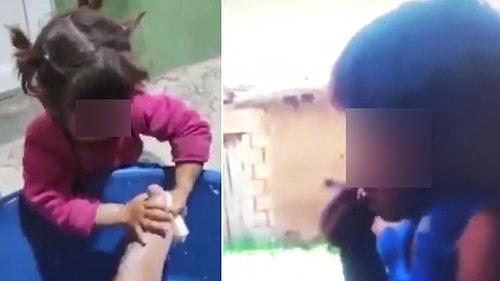 Sosyal Medyada Tepki Yağmıştı... Küçük Çocuğa Dayak Görüntülerine Savunma: 'Severek Vurdum, Sıkıntı Yok'