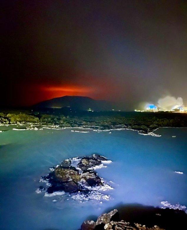 5. Sahil güvenlik ekibi patlama sonrasında oluşan lavın Geldingadalur vadisine doğru ilerlediğini ifade etti.