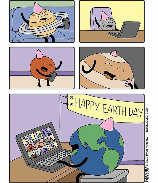 2. С Днем Рождения Земля