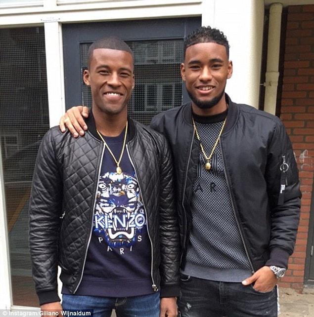 8. Georginio Wijnaldum ve Giliano Wijnaldum