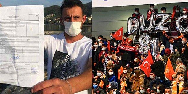 Soldaki Umut Erdoğan denize girdiği sırada bekçilerle denize girme tartışması yaşamıştı ve günler sonra maske takmadığı için kendisine ceza kesilmişti. Sağdakilere ise ceza işlemiyor.