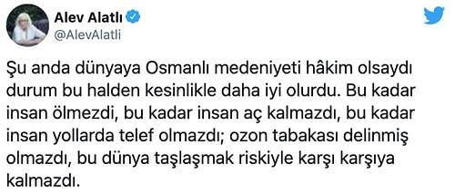 'Osmanlı Dünyaya Hakim Olsa Ozon Delinmezdi' Diyen Yazar Alev Alatlı, Sosyal Medyada Tiye Alındı...